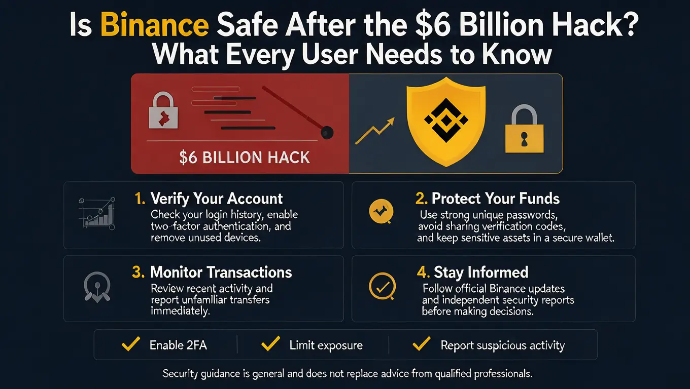 Is Binance Safe After the $6.3 Billion Hack in 2026? Cryptocurrency Exchange Security