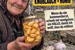 Knoblauch und Honig 7 Tage lang auf nüchternen Magen essen