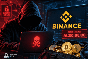Binance $6.3 Billion Hack 2026 – Cryptocurrency Cyberattack and TraderTraitor Hackers Explained.